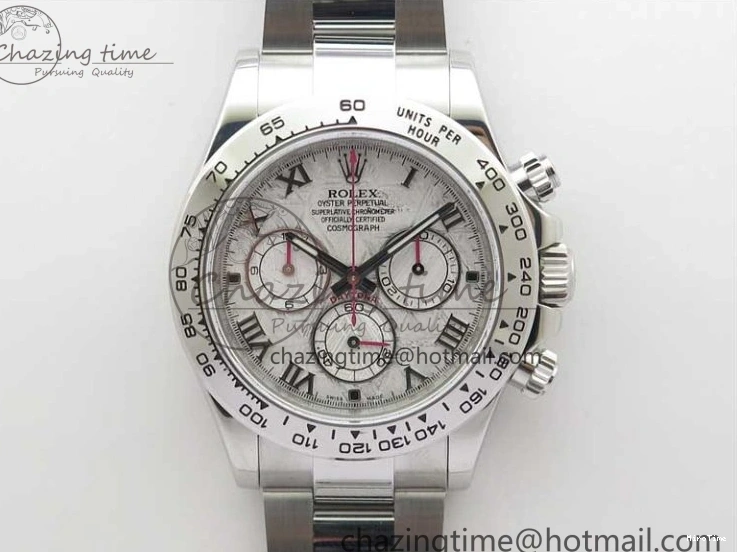 MiroTime 0504 ZeroBulk Daytona 116509 ‘Meteorite’ Noob 1:1 Best Edition 904L SS Case and Bracelet SA4130 V 2608